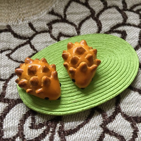 Rare Re-ment Vintage Hedgehog and Tea Diorama Dollhouse Set - Picture 4 of 11